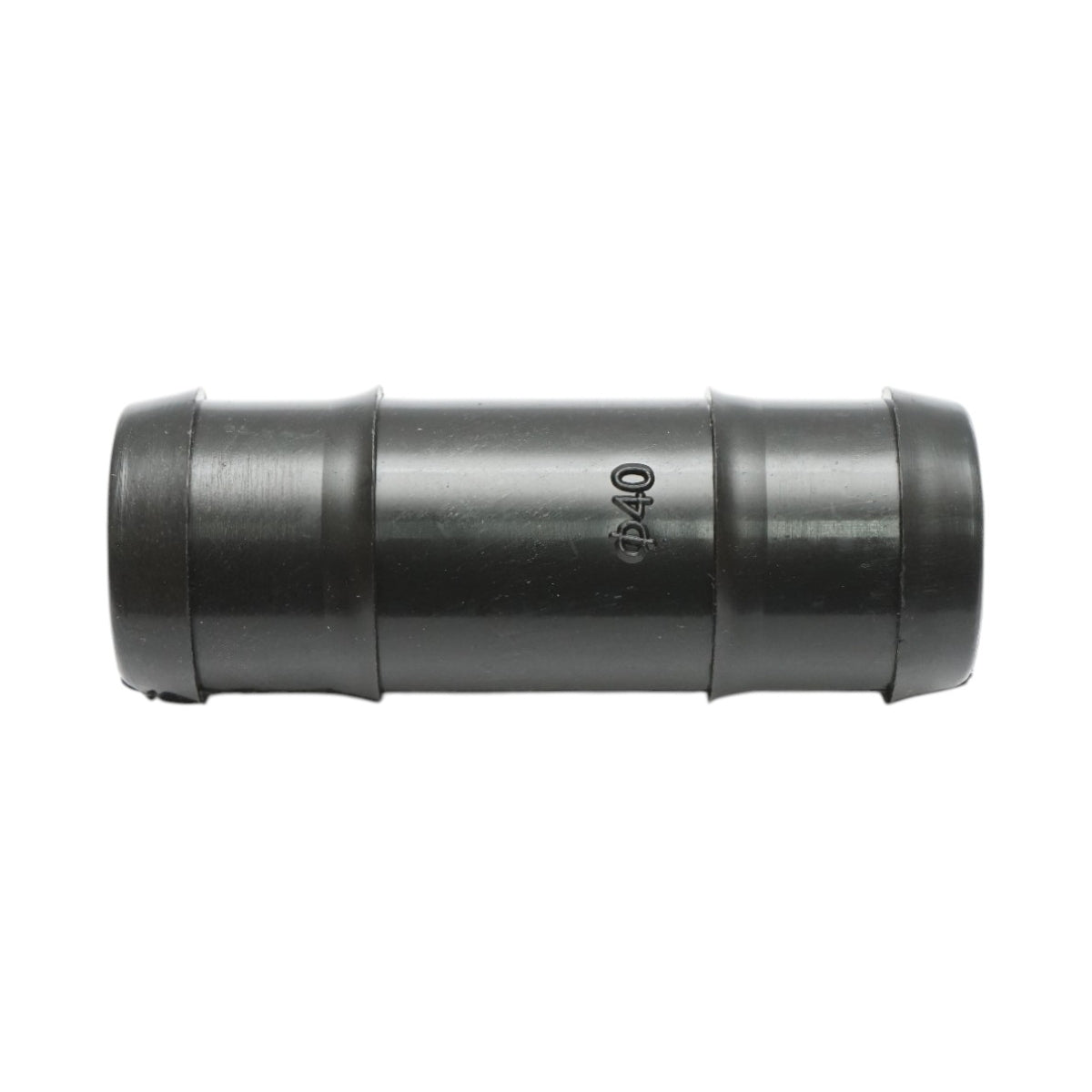 Raccordo diritto per tubo flessibile 40x40mm per sistemi di irrigazione