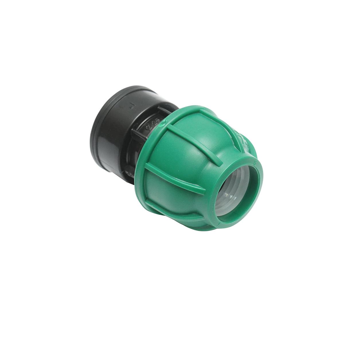 Raccordo Femmina a compressione 25mm X 1", per sistemi di irrigazione Manicotto Raccordo Tubi Raccordo di giunzione a compressione 25mm X 1" per sistemi di irrigazione - immagine 3