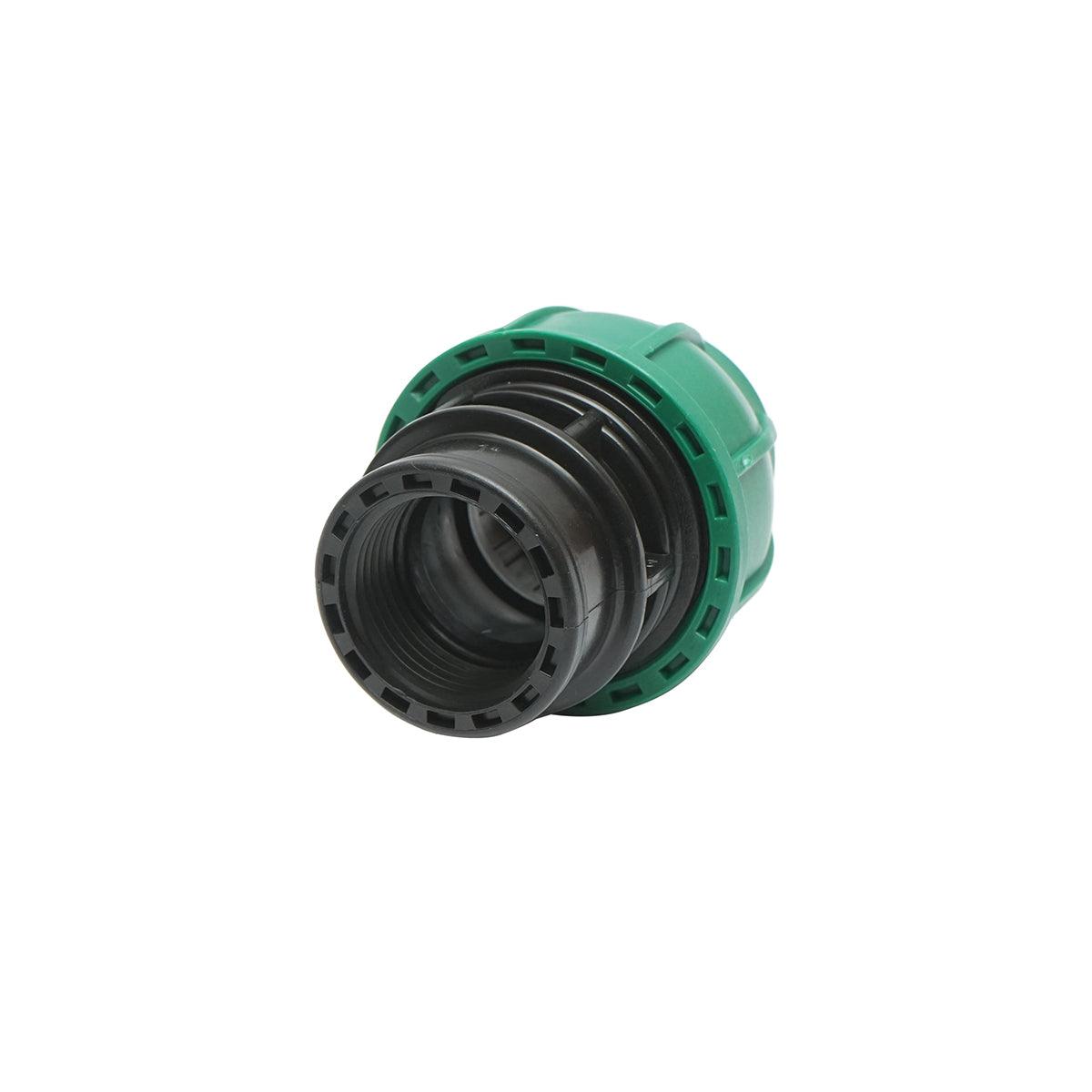 Raccordo Femmina a compressione 32mm X 1", per sistemi di irrigazione Manicotto Raccordo Tubi Raccordo di giunzione a compressione 32mm X 1" per sistemi di irrigazione - immagine 3
