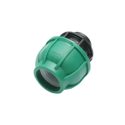 Raccordo Femmina a compressione 32mm X 1/2", per sistemi di irrigazione Manicotto Raccordo Tubi Raccordo di giunzione a compressione 32mm X 1/2" per sistemi di irrigazione - immagine 2