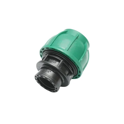 Raccordo Femmina a compressione 32mm X 3/4", per sistemi di irrigazione Manicotto Raccordo Tubi Raccordo di giunzione a compressione 32mm X 3/4" per sistemi di irrigazione - immagine 2