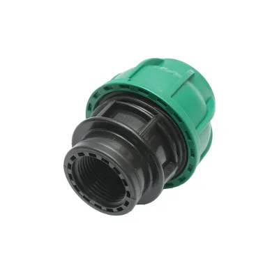 Raccordo Femmina a compressione 40mm X 1", per sistemi di irrigazione Manicotto Raccordo Tubi Raccordo di giunzione a compressione 40mm X 1" per sistemi di irrigazione - immagine 2