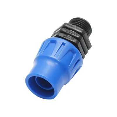Raccordo Maschio a compressione 20mm X 1/2", PN6 per sistemi di irrigazione Manicotto Raccordo Tubi Raccordo di giunzione a compressione 20mm X 1/2", PN6 per sistemi di irrigazione - immagine 2
