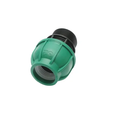 Raccordo Maschio a compressione 32mm X 5/4", per sistemi di irrigazione Manicotto Raccordo Tubi Raccordo di giunzione a compressione 32mm X 5/4" per sistemi di irrigazione - immagine 2
