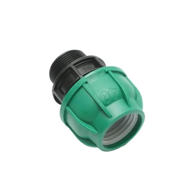 Raccordo Maschio a compressione 40mm X 5/4", per sistemi di irrigazione Manicotto Raccordo Tubi Raccordo di giunzione a compressione 40mm X 5/4" per sistemi di irrigazione - immagine 3