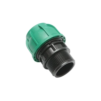 Raccordo Maschio a compressione 40mm X 6/4", per sistemi di irrigazione Manicotto Raccordo Tubi Raccordo di giunzione a compressione 40mm X 6/4" per sistemi di irrigazione - immagine 3