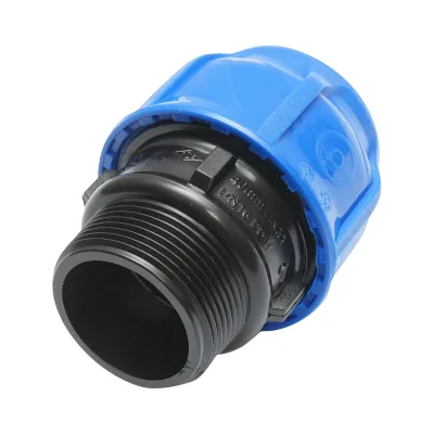 Raccordo Maschio a compressione PN16, 40mm X 1-1/2", per sistemi di irrigazione Manicotto Raccordo Tubi Raccordo di giunzione a compressione PN16, 40mm X 1-1/2" per sistemi di irrigazione - immagine 4