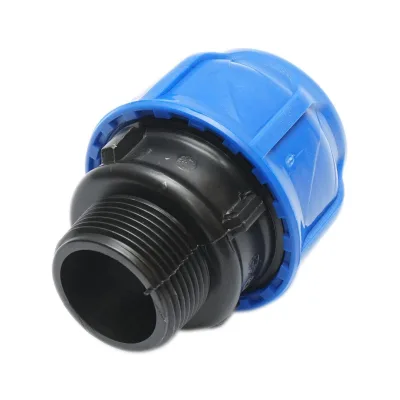 Raccordo Maschio a compressione PN16, 40mm X 1-1/4", per sistemi di irrigazione Manicotto Raccordo Tubi Raccordo di giunzione a compressione PN16, 40mm X 1-1/4" per sistemi di irrigazione - immagine 2