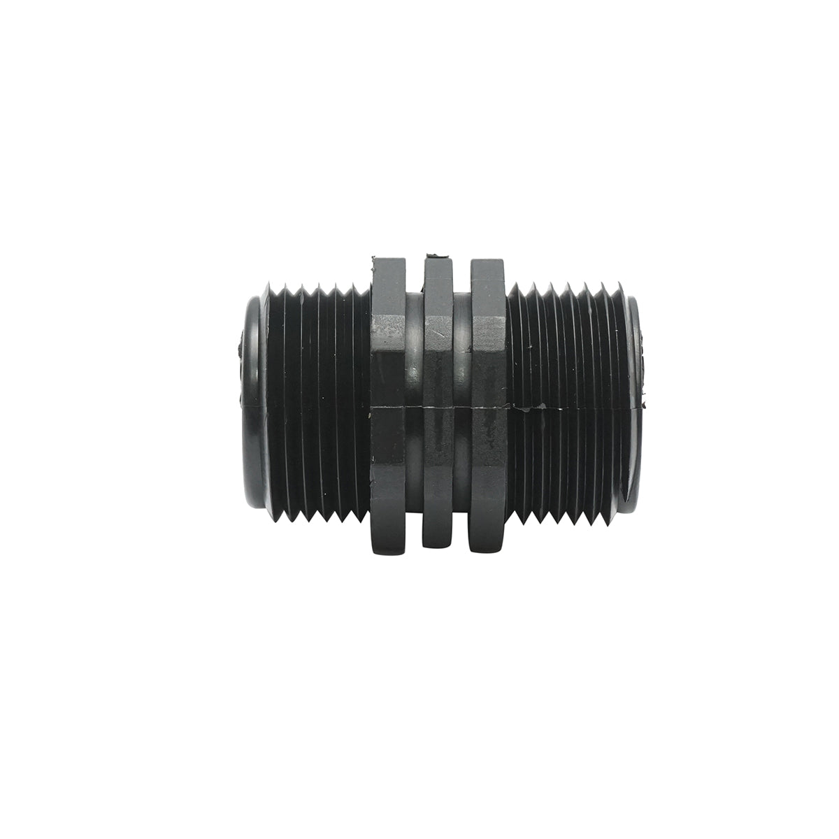 Raccordo maschio filettato uguale D1x1 pollici PN16 bar per sistemi di irrigazione.