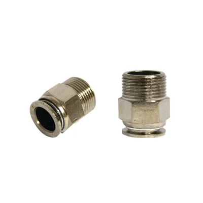 Raccordo rapido  metallico  e vite metallica fi 14 con M22