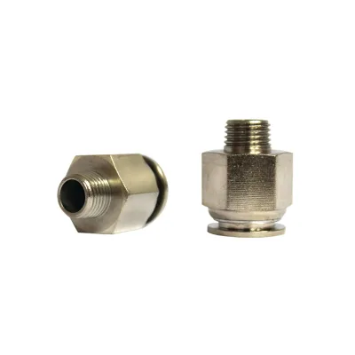 Raccordo rapido  metallico  e vite metallica fi 14 da 1/4
