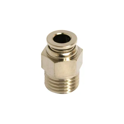 Raccordo rapido  metallico  e vite metallica fi 6 con M14 - immagine 2