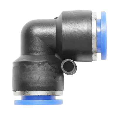 Raccordo rapido a gomito per tubo M12 - plastica - immagine 3