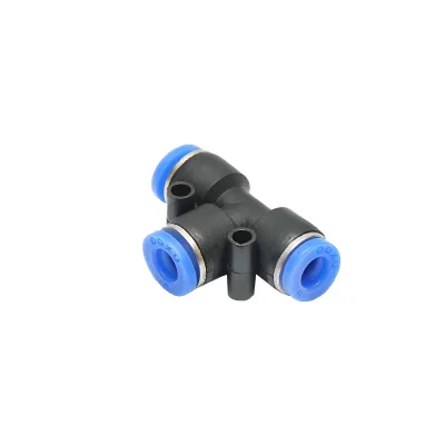 Raccordo rapido a T in plastica per tubo da 6 mm - immagine 2