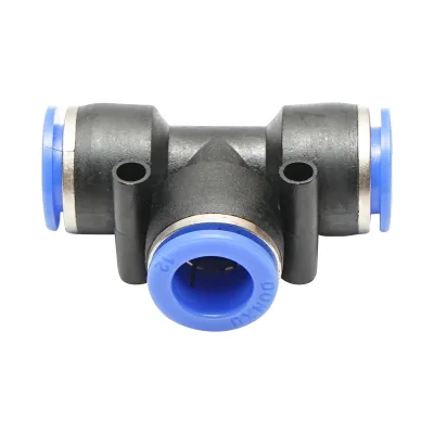 Raccordo rapido per tubo a T fi 12mm - plastica