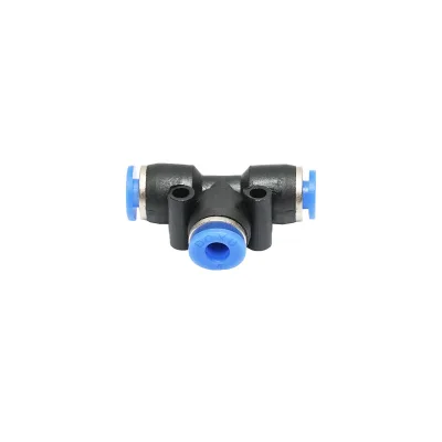 Raccordo rapido T fi M4 - plastica - immagine 2