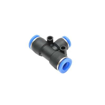 Raccordo rapido T ridotto per tubo fi 8x6x8mm - immagine 3