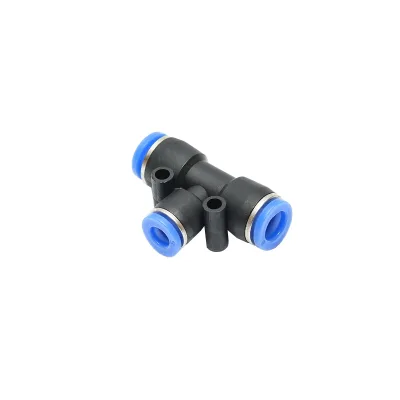 Raccordo rapido T ridotto per tubo fi 8x6x8mm - immagine 2