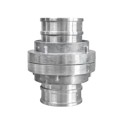 Raccordo Storz in alluminio a 2 pezzi per tubo di irrigazione ad alta pressione da 3 pollici e 76,2 mm Breckner Germany