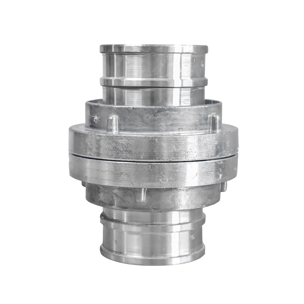 Raccordo Storz in alluminio a 2 pezzi per tubo di irrigazione ad alta pressione da 3 pollici e 76,2 mm Breckner Germany