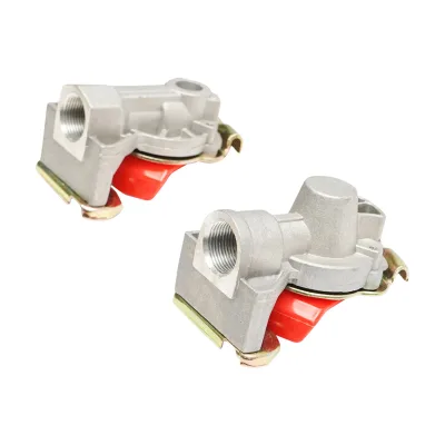 Raccordo tubo aria rimorchio M22 - rosso - immagine 3