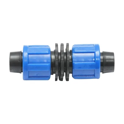 Raccordo/Manicotto/Connettore tubo irrigazione 16 x 16 mm. Raccordo Ala Gocciolante 16 x 16 mm.