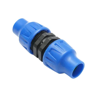 Raccordo/Manicotto/Connettore Tubo irrigazione 16 x 16 mm. Raccordo Ala Gocciolante 16 x 16 mm. Connettore per Tubi e Sistemi Irrigazione - immagine 2