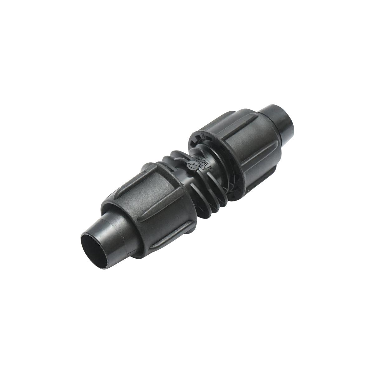 Raccordo/Manicotto/Connettore Tubo irrigazione 16 x 16 mm. Raccordo Conettore Compressione Ala Gocciolante 16 x 16 mm. - immagine 4