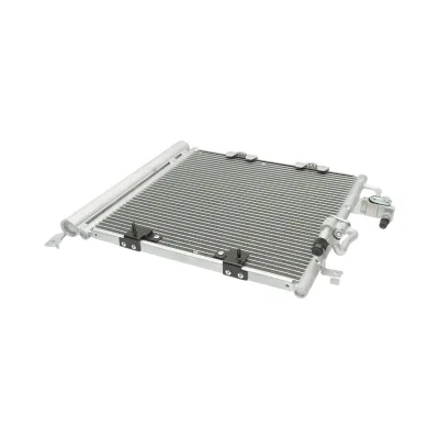 Radiatore climatizzazione (condensatore AC) – Opel Astra H, Zafira Dimensioni: 370 × 370 × 16 mm Codici OEM compatibili: 13129195, 1850099, 93178961, 1924005329 - immagine 4