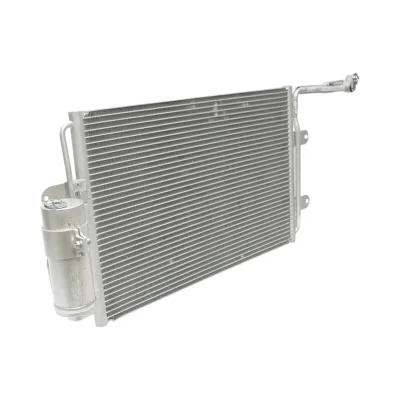 Radiatore climatizzazione (condensatore AC) – VW, Audi, Seat, Skoda Dimensioni: 542 × 364 × 18 mm Codici OEM:  1J0820411B  1J0820411D  1J0820413A  1J0820413B  1J0820413D  1J0820413E  1J0820413L  1J0820413N  8N0820411A  8N0820413A - immagine 5