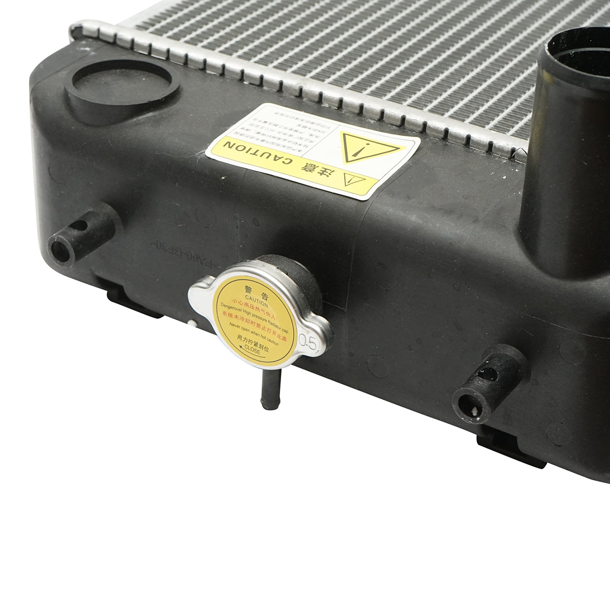 Radiatore di raffreddamento ad acqua per escavatore Hitachi 1180x335x72mm codice OEM 4650355 - immagine 5