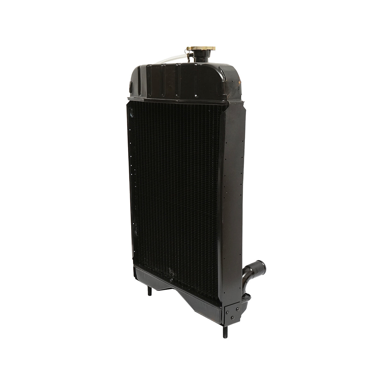Radiatore di raffreddamento ad acqua per motore Massey Ferguson Perkins con 5 file di celle, codice OEM 1660499M92, 1660499M91, 1660498M91, 1871721M91, 885856M94, 885856M93, 885856M92, 885856M91 - immagine 4