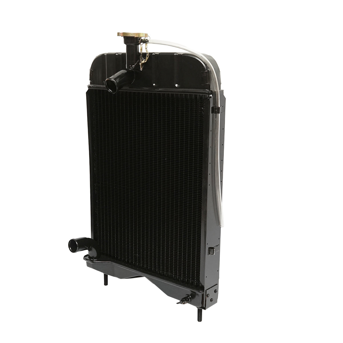 Radiatore di raffreddamento ad acqua per motore Massey Ferguson Perkins con 5 file di celle, codice OEM 1660499M92, 1660499M91, 1660498M91, 1871721M91, 885856M94, 885856M93, 885856M92, 885856M91 - immagine 2