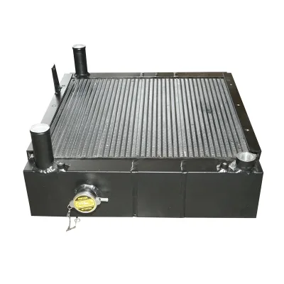Radiatore di raffreddamento ad acqua per terne Komatsu WB91R, WB93R, WB93S, WB97R 575x670mm codice OEM 42N-03-11510, 42N0311100, 42N-03-11100 - immagine 4