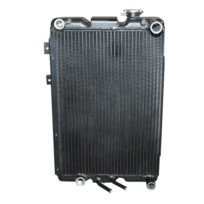 Radiatore di raffreddamento ad acqua per terne Komatsu WB93R, WB93S, WB97R, WB97S 470x750mm codice OEM 42N0311780, 42N-03-11782
