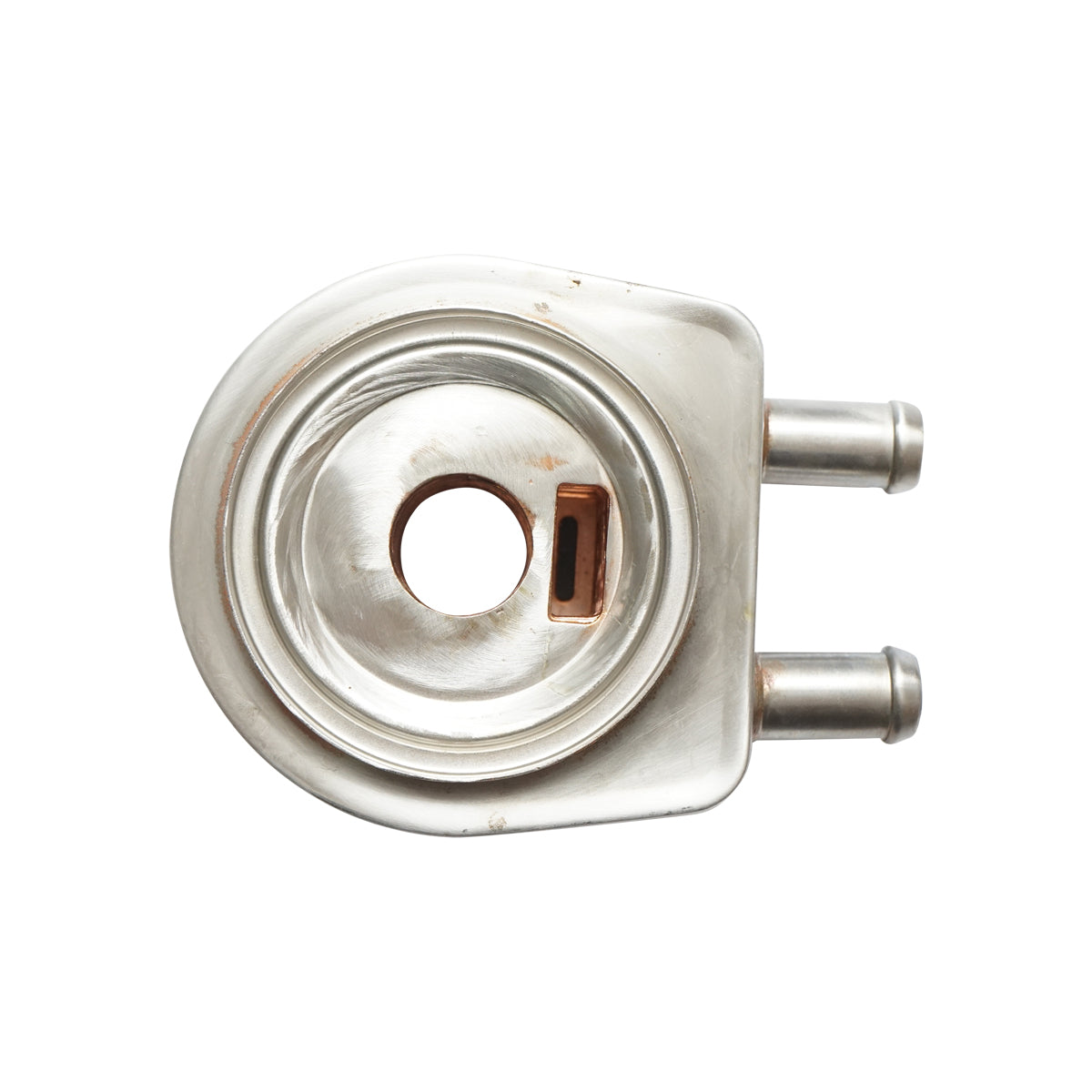 Radiatore olio (scambiatore di calore), termoflot per Fiat, Massey Ferguson, Perkins, Landini, codice OEM 2486A203, 2486A206, 2486A219, 473 765, 473765, 476811, 703562, P2486203, P2486A206 - immagine 3