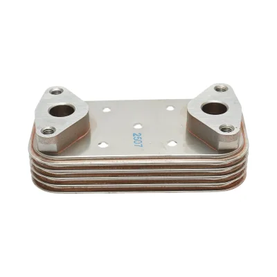 Radiatore olio motore Iveco Daily, Fiat, Peugeot, Citroen, motore 3.0D codice OEM 504078695, 5801845333, 1103R6, 1656239480, 1675873580 - immagine 3