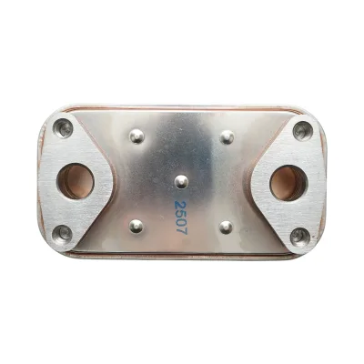 Radiatore olio motore Iveco Daily, Fiat, Peugeot, Citroen, motore 3.0D codice OEM 504078695, 5801845333, 1103R6, 1656239480, 1675873580 - immagine 4