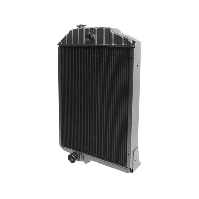 Radiatore raffreddamento acqua con 5 file di celle per John Deere, codice OEM AR95802, RE21893, RE38664 - immagine 3