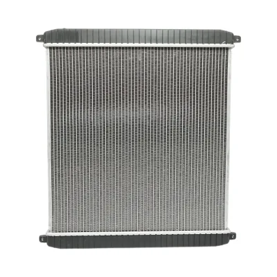 Radiatore raffreddamento acqua Iveco Eurocargo, Magirus, codici OEM 500380655, 500361629, NRF53538 - immagine 2