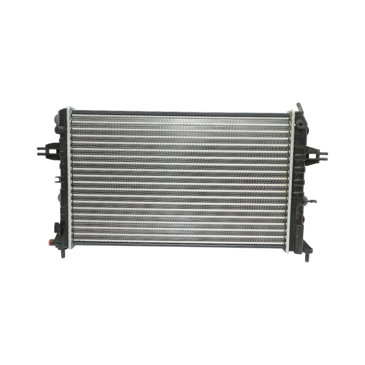 Radiatore raffreddamento acqua motore – Opel Astra G, Zafira (motori 1.4 – 2.2 L) Dimensioni: 610 × 378 × 23 mm Codici OEM: 1300196, 93177121, 50562A, 1924001902 - immagine 2