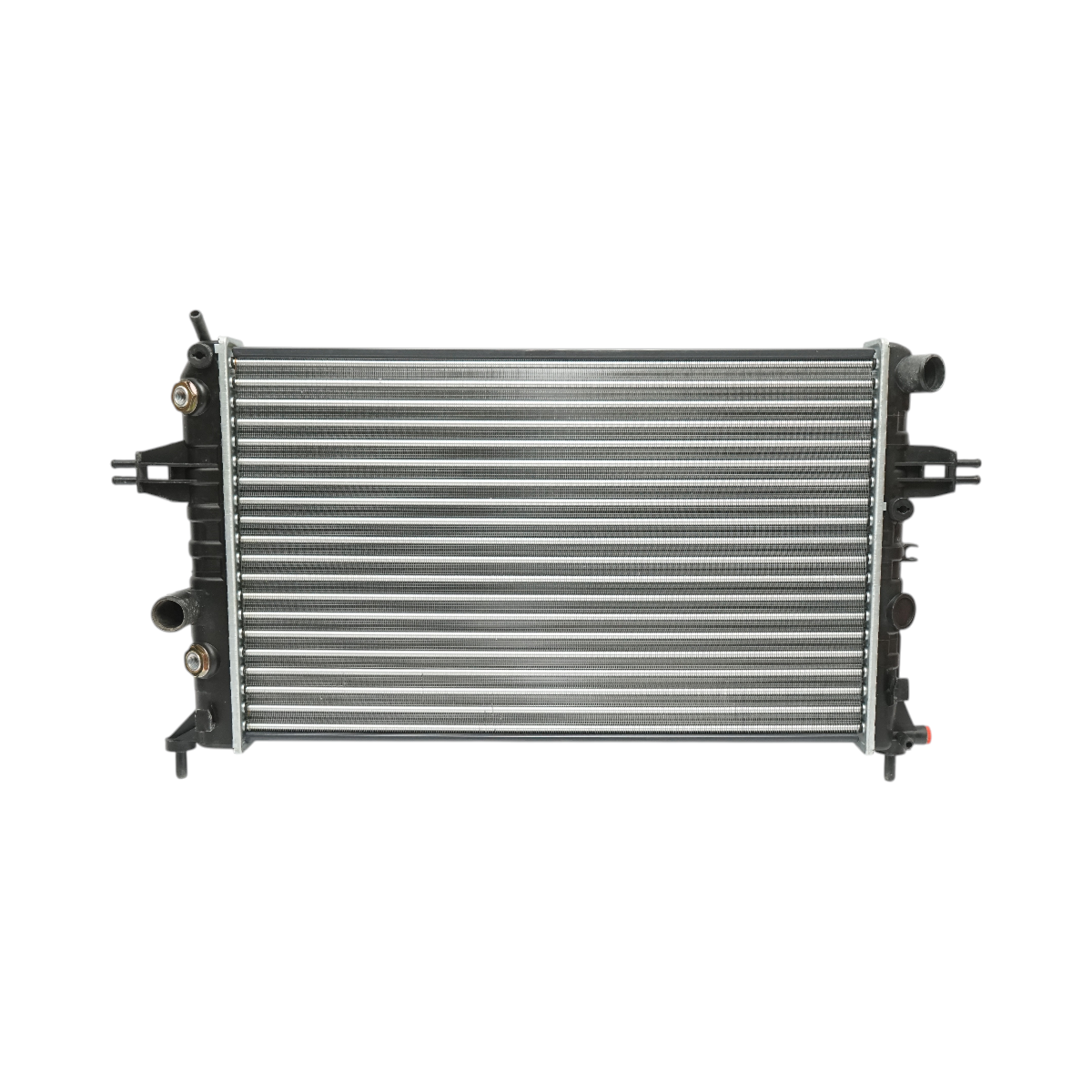 Radiatore raffreddamento acqua motore – Opel Astra G, Zafira (motori 1.4 – 2.2 L) Dimensioni: 610 × 378 × 23 mm Codici OEM: 1300196, 93177121, 50562A, 1924001902