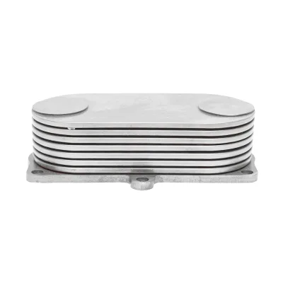 Raffreddatore olio (termoflot) a 7 piastre per John Deere – Codici OEM: RE56690, RE560752, VPD5224 - immagine 2