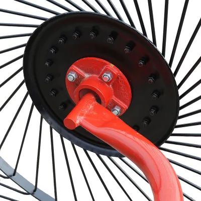 Ranghinatore portato stellare Rastrello tipo sole con 4 stelle Ø 1400 mm - immagine 3