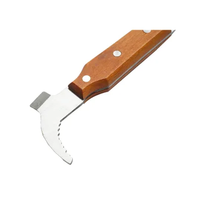 Raschietto per Apicoltura in acciaio inox con manico in legno e scala tipo L, 260 mm. - immagine 2