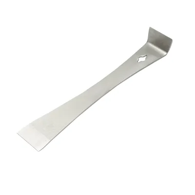 Raschietto per Apicoltura tipo L in acciaio inox, 260 mm.