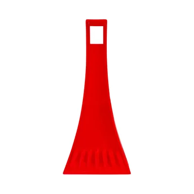 Raschietto per ghiaccio rosso semplice - immagine 2