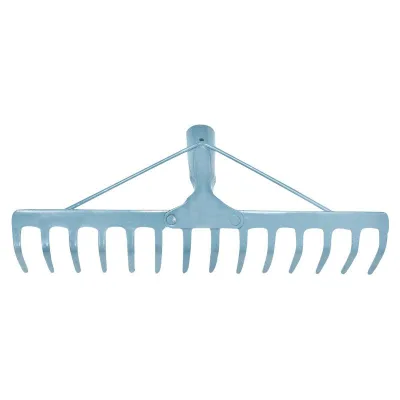 Rastrello da Giardino 14 Denti 4x85x390mm Senza Manico - immagine 2