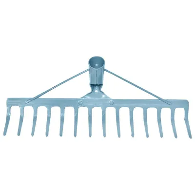 Rastrello da Giardino 14 Denti 4x85x390mm Senza Manico - immagine 3