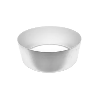 Recipiente in alluminio per separatore di panna da 12L.